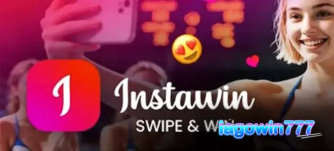Tampilan antarmuka permainan kasino Instawin dengan desain kartu pos digital