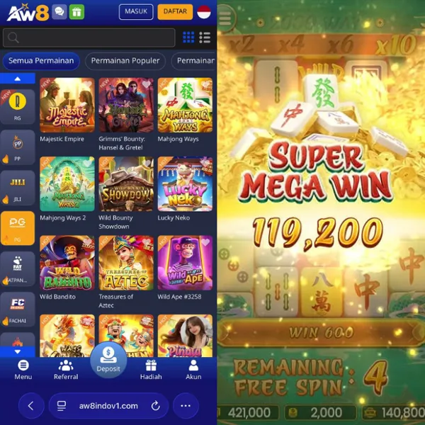 AW8 Slot Anti Rungkad Indonesia