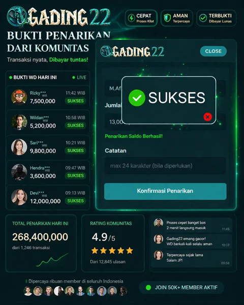 GADING22 2026 Slot Gacor RTP Tinggi